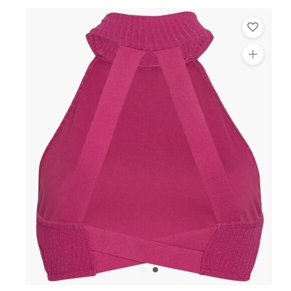 NWT Free People Can't Handle This Crop - Violet - Picture 6 of 6